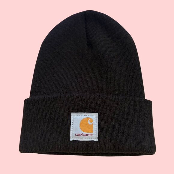 Carharrt WIP Acrylic Watch Hat, Dark Umber (Dark Brown), One Size - Picture 1 of 3